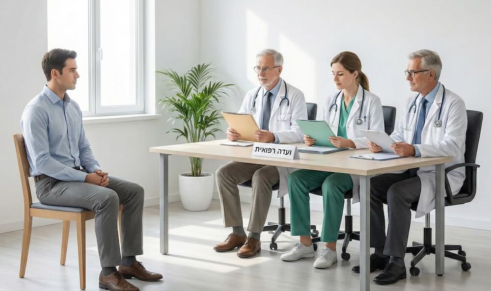 ועדה רפואית של ביטוח לאומי לקצבת נכות