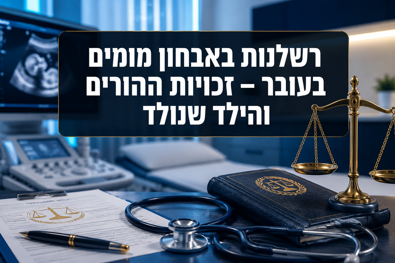 רשלנות באבחון מומים בעובר – זכויות ההורים והילד שנולד