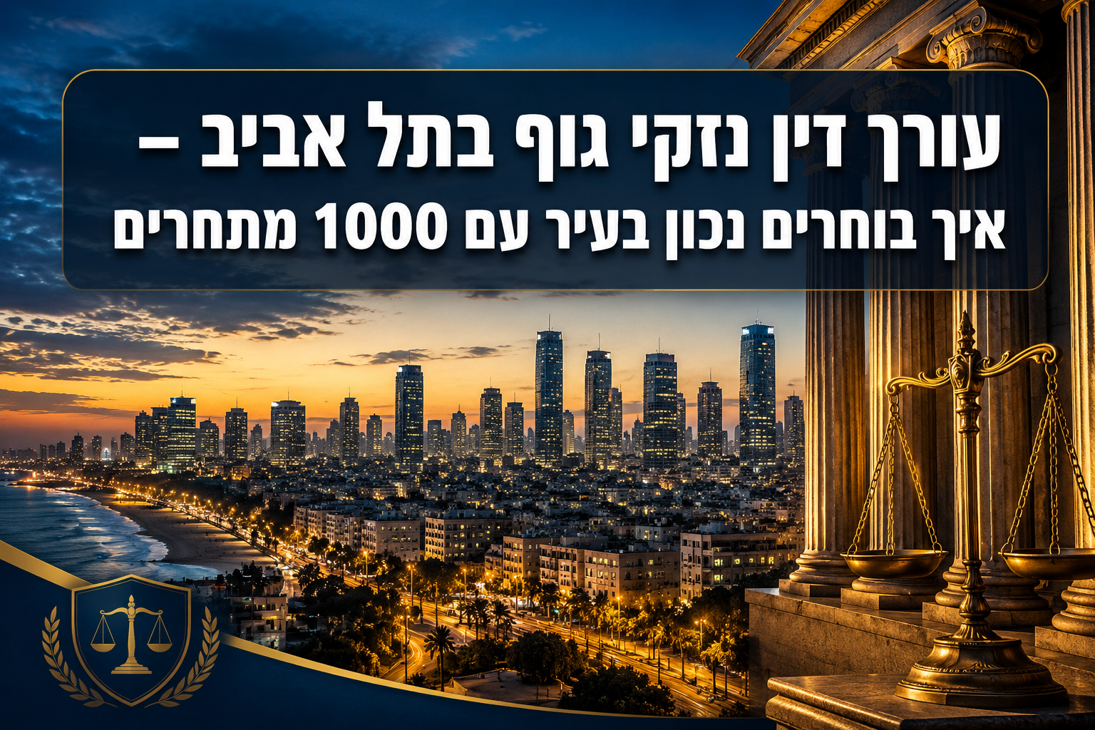 עורך דין נזקי גוף בתל אביב