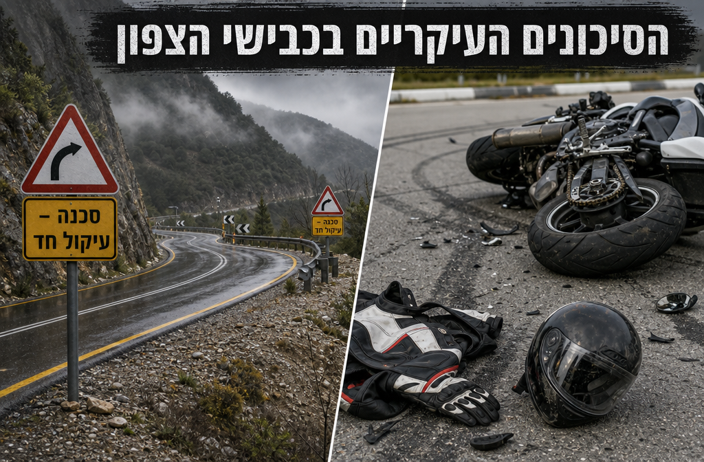 תנאי דרך מסוכנים בכבישי הצפון מול תהליך תביעת פיצויים