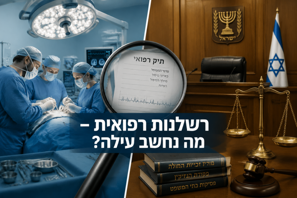 נקודות מפתח בבחירת עורך דין רשלנות רפואית בחיפה