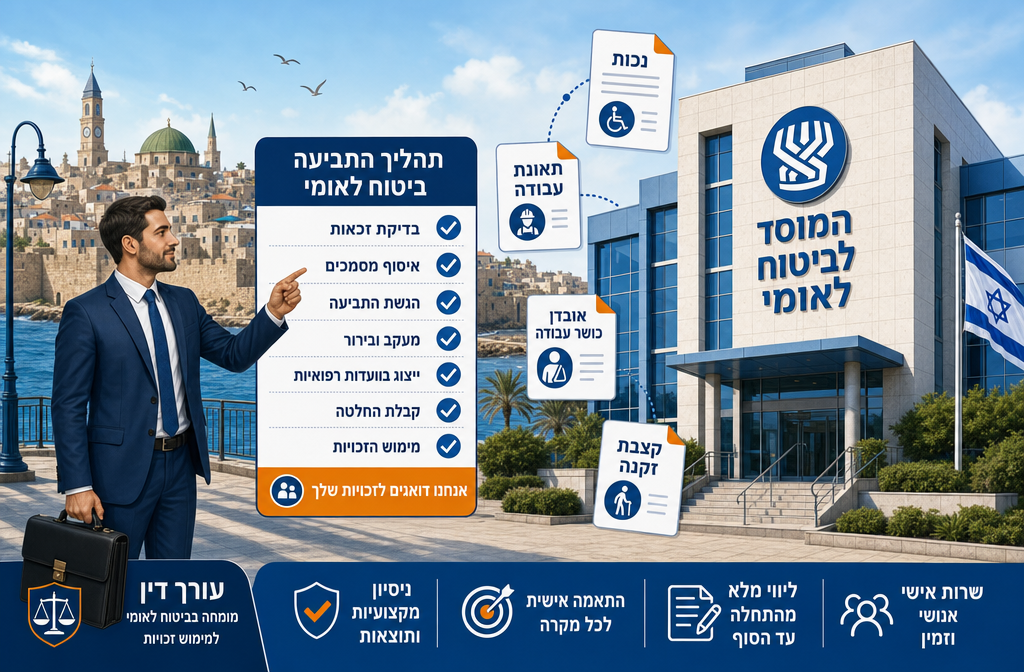 נקודות מפתח למיצוי זכויות בביטוח לאומי בעכו