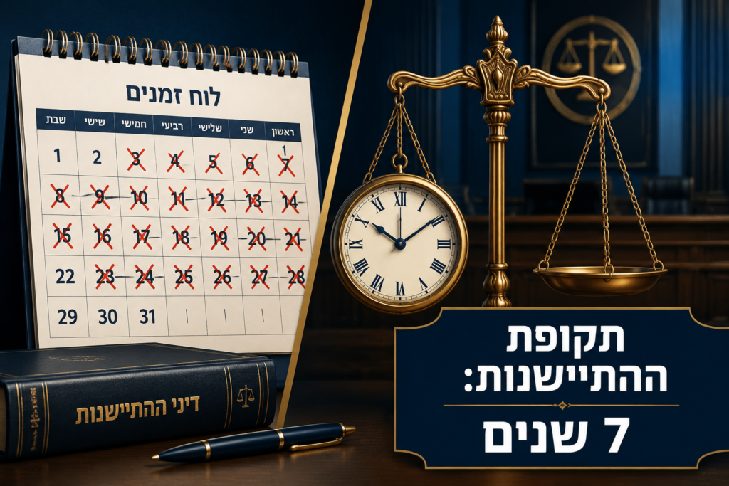 נקודות מפתח בנושא התיישנות בתביעות נזקי גוף