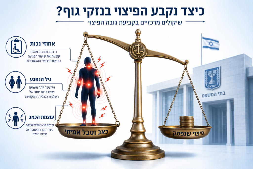 נקודות מפתח בתביעות כאב וסבל