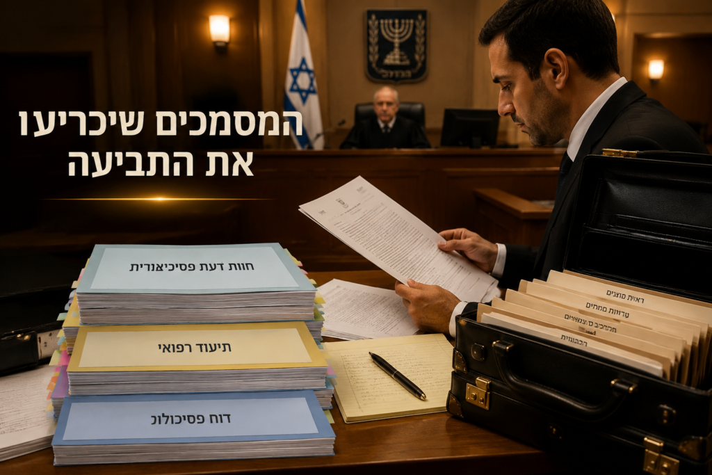 מסמכים נדרשים להוכחת פוסט טראומה אחרי תאונת דרכים
